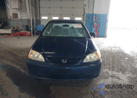 2001 Honda Civic Ex из США, поврежденный, VIN 1HGEM22931L072877